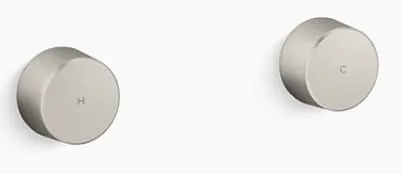 Tay chỉnh kép gắn tường Kohler Components K-77981T-8-BN