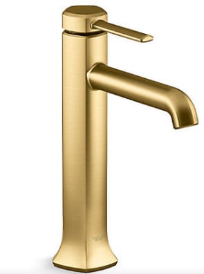 Vòi chậu rửa tay thân cao chỉnh đơn Kohler Occasion K-EX27003T-4-2MB