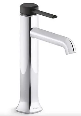 Vòi chậu rửa tay thân cao chỉnh đơn Kohler Occasion K-EX27003T-4-CBL