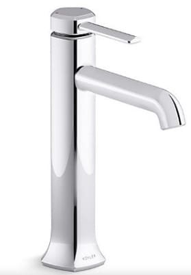 Vòi chậu rửa tay thân cao chỉnh đơn Kohler Occasion K-EX27003T-4-CP