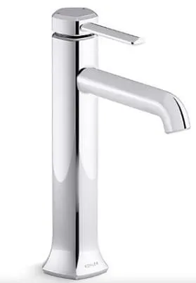 Vòi chậu rửa tay thân cao chỉnh đơn Kohler Occasion K-EX27003T-4-CP