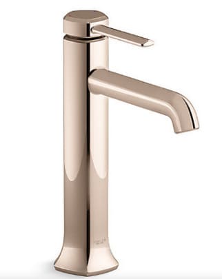 Vòi chậu rửa tay thân cao chỉnh đơn Kohler Occasion K-EX27003T-4-RGD