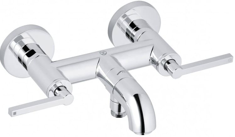 Vòi chậu rửa mặt nóng lạnh Kludi 205400515