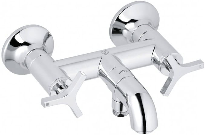 Vòi chậu rửa mặt nóng lạnh Kludi 205400539