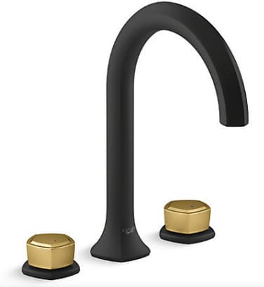 Vòi bồn tắm gắn thành bồn Kohler Occasion K-EX27104T-9-BMB