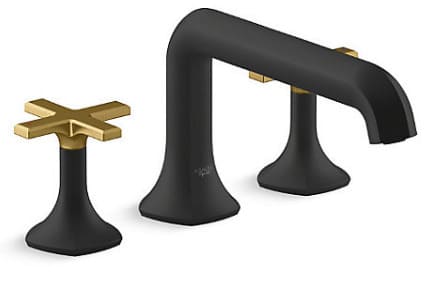 Vòi bồn tắm gắn thành bồn Kohler Occasion K-EX27105T-3-BMB