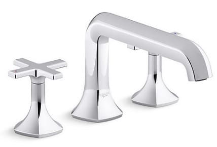 Vòi bồn tắm gắn thành bồn Kohler Occasion K-EX27105T-3-CP