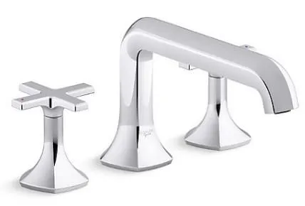 Vòi bồn tắm gắn thành bồn Kohler Occasion K-EX27105T-3-CP