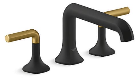 Vòi bồn tắm gắn thành bồn Kohler Occasion K-EX27105T-4-BMB