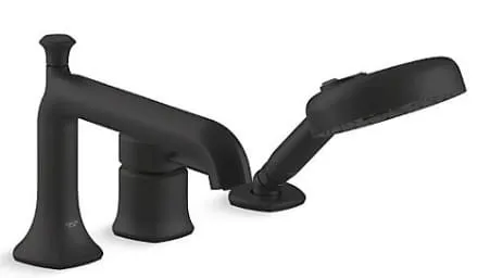 Vòi bồn tắm gắn thành bồn kèm sen cầm tay Kohler Occasion K-EX27106T-4-BL
