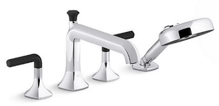 Vòi bồn tắm gắn thành bồn kèm sen cầm tay Kohler Occasion K-EX27109T-4-CBL