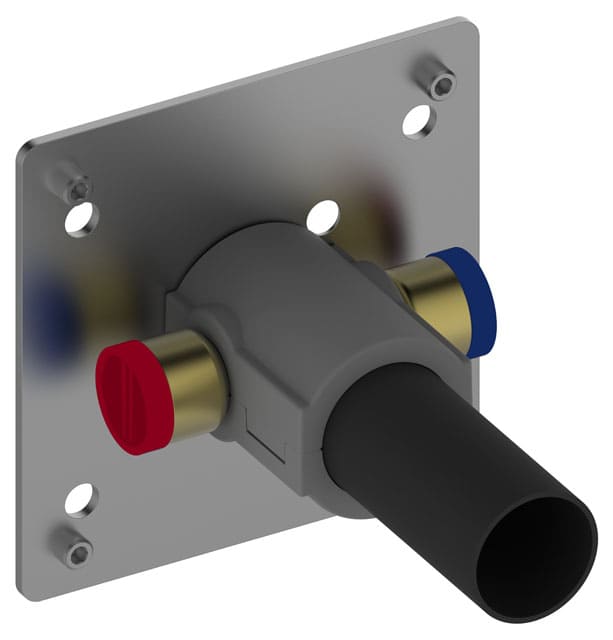 Cục âm vòi rửa âm tường Keuco 59916000075