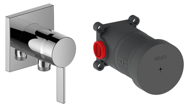 Bộ trộn vòi sen âm tường Keuco 59552019522