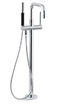 Sen vòi bồn tắm đặt sàn Kohler Purist K-10129T-C4-CP