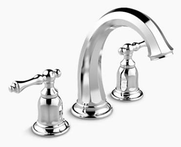 Vòi bồn tắm gắn bồn Kohler Kelston K-13494T-4-CP