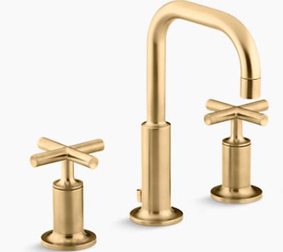 Vòi chậu rửa điều chỉnh kép Kohler Purist K-14406T-3-BGD