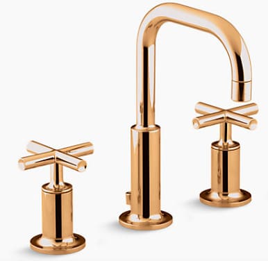 Vòi chậu rửa điều chỉnh kép Kohler Purist K-14406T-3-RGD