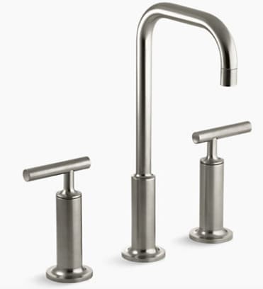 Vòi bồn tắm gắn bồn Kohler Purist K-14408T-4-BN