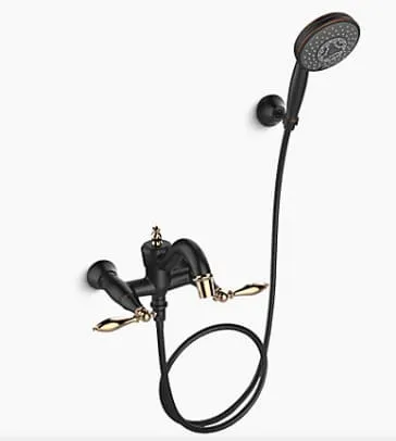 Sen tắm bồn tắm gắn tường Kohler Finial K-72654T-4M-R2B