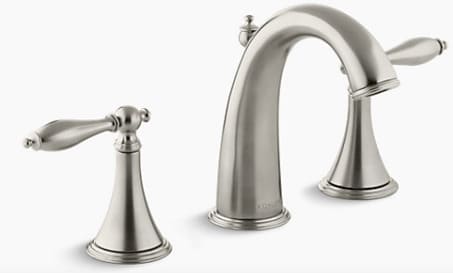 Vòi chậu rửa điều chỉnh kép Kohler Finial K-8670T-4M-BN