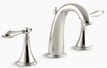Vòi chậu rửa điều chỉnh kép Kohler Finial K-8670T-4M-SN