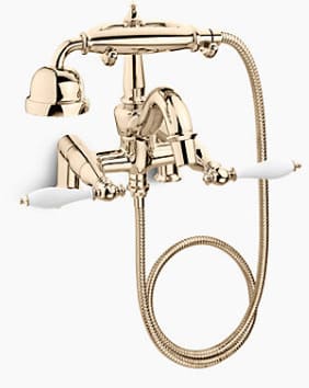 Vòi bồn tắm gắn thành bồn kèm sen cầm tay Kohler Finial K-8785T-4M-AF
