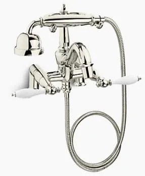 Vòi bồn tắm gắn thành bồn kèm sen cầm tay Kohler Finial K-8785T-4M-SN