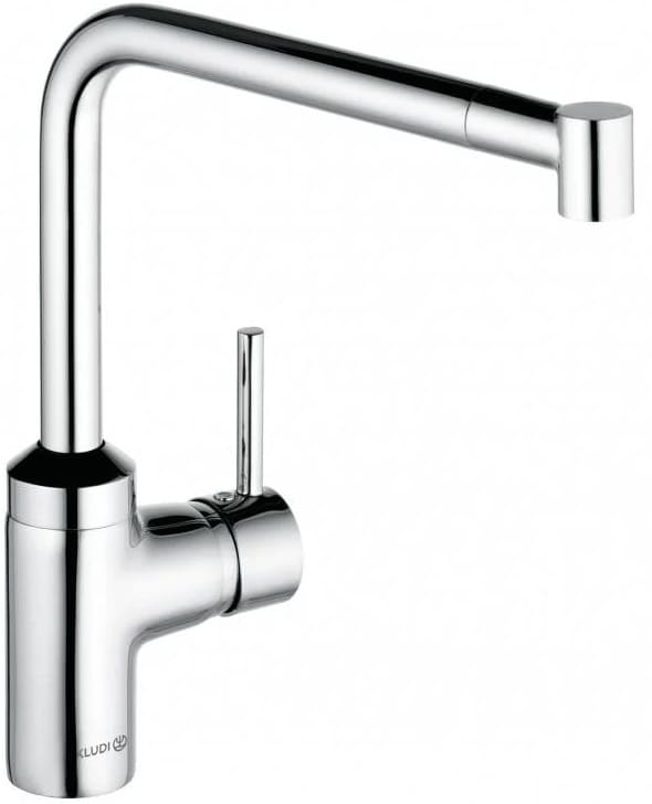 Vòi bếp nóng lạnh dây rút Kludi 428210577