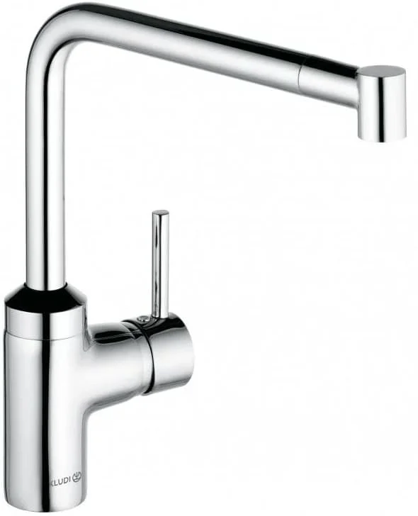 Vòi bếp nóng lạnh dây rút Kludi 428210577