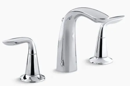 Vòi chậu rửa 3 lỗ Kohler Refinia K-5317T-4-CP