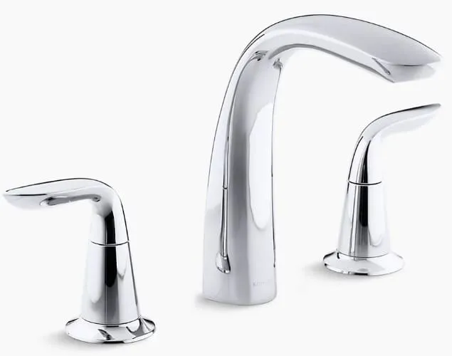 Vòi bồn tắm gắn bồn Kohler Refinia K-5323T-4-CP