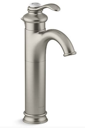Vòi chậu rửa thân cao Kohler Fairfax K-98422T-B4-BN