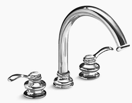 Vòi bồn tắm gắn bồn Kohler Refinia K-12885T-B4-BN