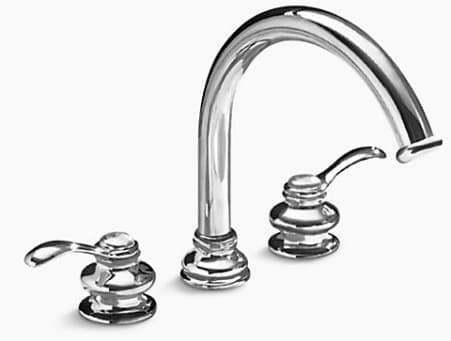 Vòi bồn tắm gắn bồn Kohler Refinia K-12885T-B4-BV