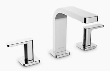 Vòi chậu rửa 3 lỗ Kohler Parallel K-23484T-4-CP