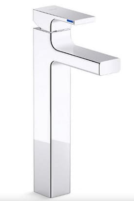 Vòi chậu rửa thân cao Kohler Strayt K-37329T-B4-CP