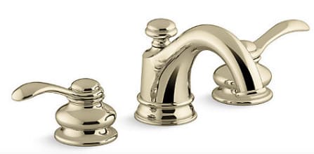 Vòi chậu rửa 3 lỗ Kohler Fairfax K-8658T-B-AF