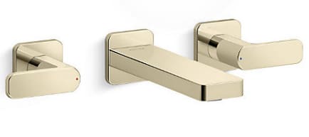 Vòi Lavabo Nóng Lạnh Âm Tường Mỹ Kohler Parallel K-22569T-B4-AF