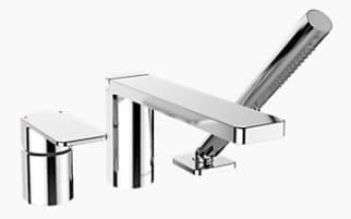 Vòi bồn tắm gắn bồn Kohler Parallel K-23488T-4-BN