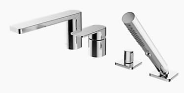 Vòi bồn tắm gắn bồn 4 lỗ Kohler Parallel K-23490T-4-AF
