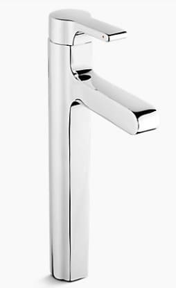 Vòi chậu rửa 1 lỗ thân cỗ Mỹ Kohler Singulier K-10861T-4-CP