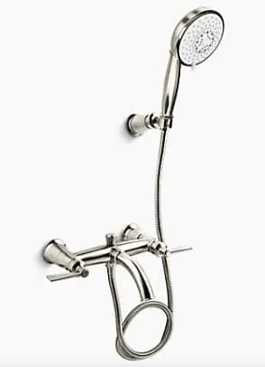 Sen vòi bồn tắm gắn tường Mỹ Kohler Parallel K-72698T-4-2BZ