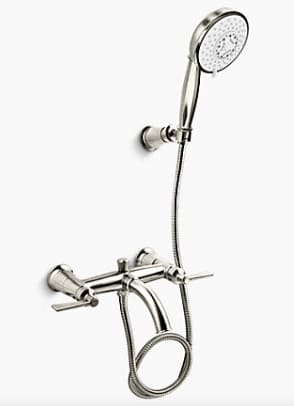 Sen vòi bồn tắm gắn tường Mỹ Kohler Parallel K-72698T-4-BN