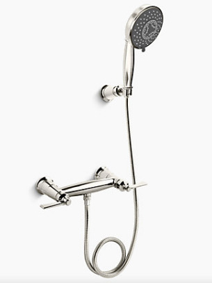 Sen tắm nóng lạnh gắn tường Kohler Archer K-72699T-4-BN