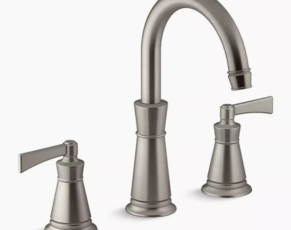 Vòi chậu rửa 3 lỗ Mỹ Kohler Archer K-7503T-4-BN