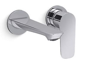 Vòi Lavabo Nóng Lạnh Âm Tường Mỹ Kohler ALEO S K-25105T-B4-CP