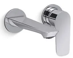 Vòi Lavabo Nóng Lạnh Âm Tường Mỹ Kohler ALEO S K-25106T-B4-CP