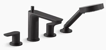 Sen vòi bồn tắm gắn bồn Mỹ Kohler ALEO S K-31236T-4-BL