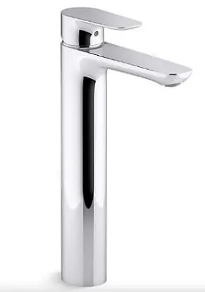 Vòi chậu rửa 1 lỗ thân cao Kohler Aleo K-98868T-B4-CP