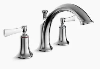 Vòi bồn tắm gắn bồn Mỹ Kohler Elate K-75521T-4-BN